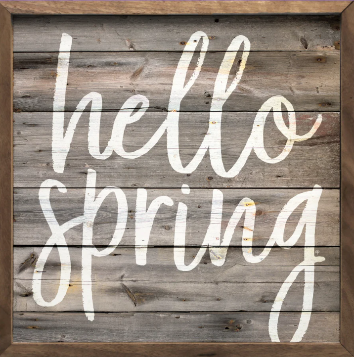 Hello Spring Brown image 0