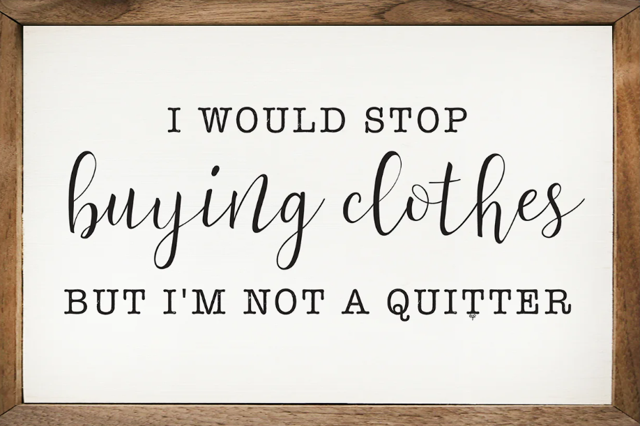 Buying Clothes White image 0