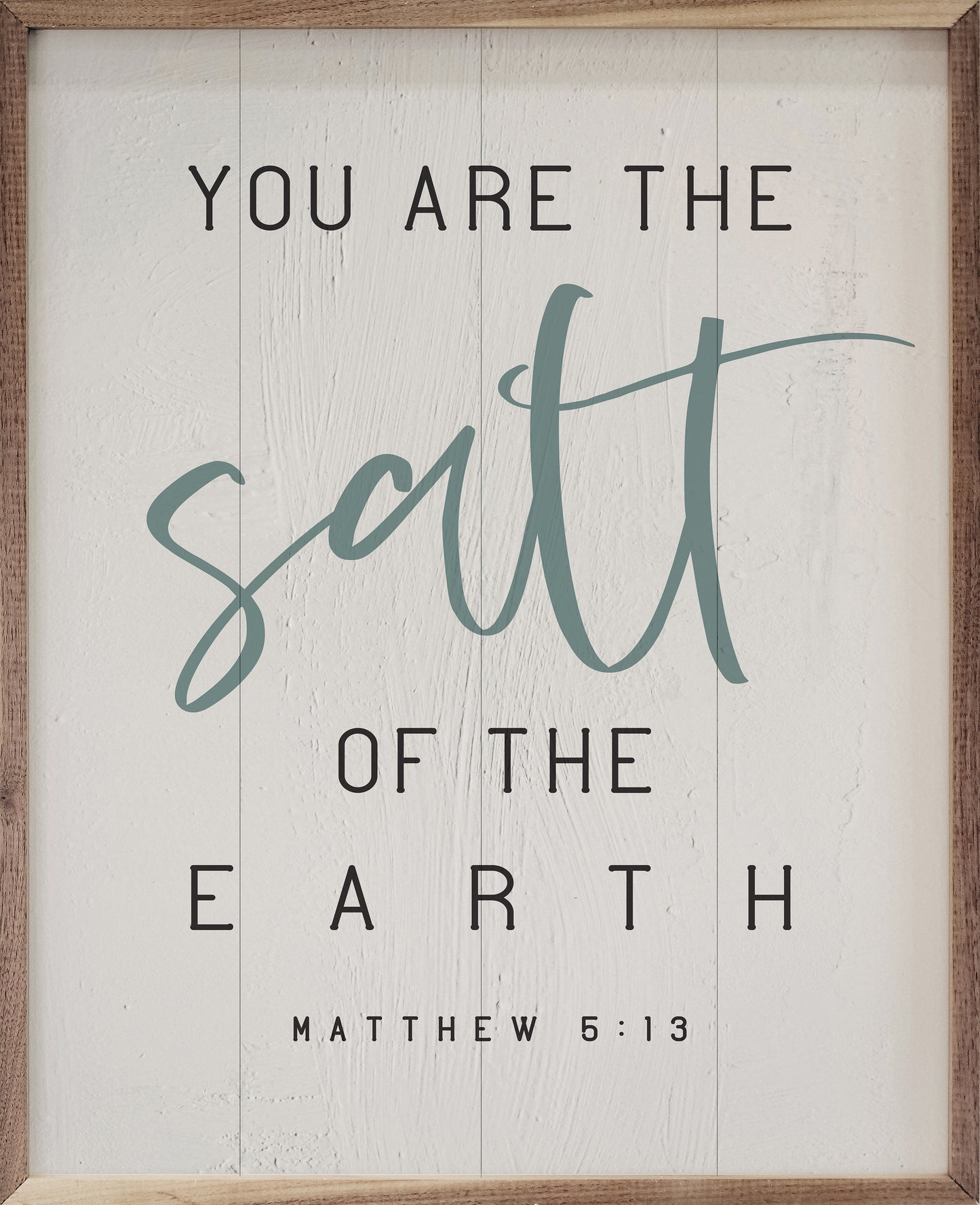 You Are The Salt Of The Earth White image 0