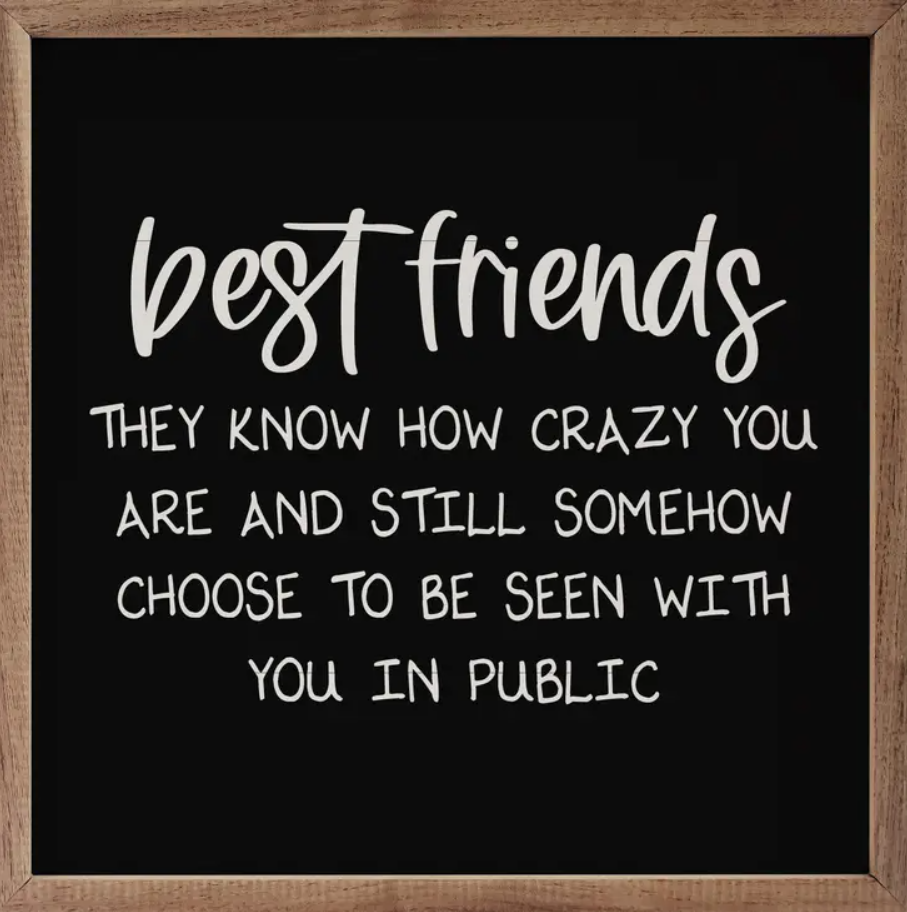 Best Friends Crazy Black image 0