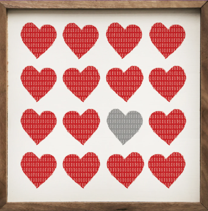 XOXO Hearts White image 0