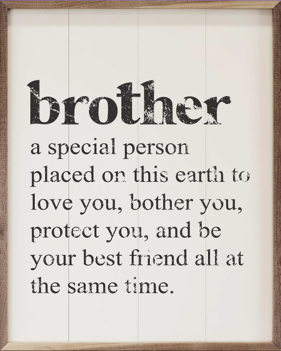 Brother A Special Person White image 0