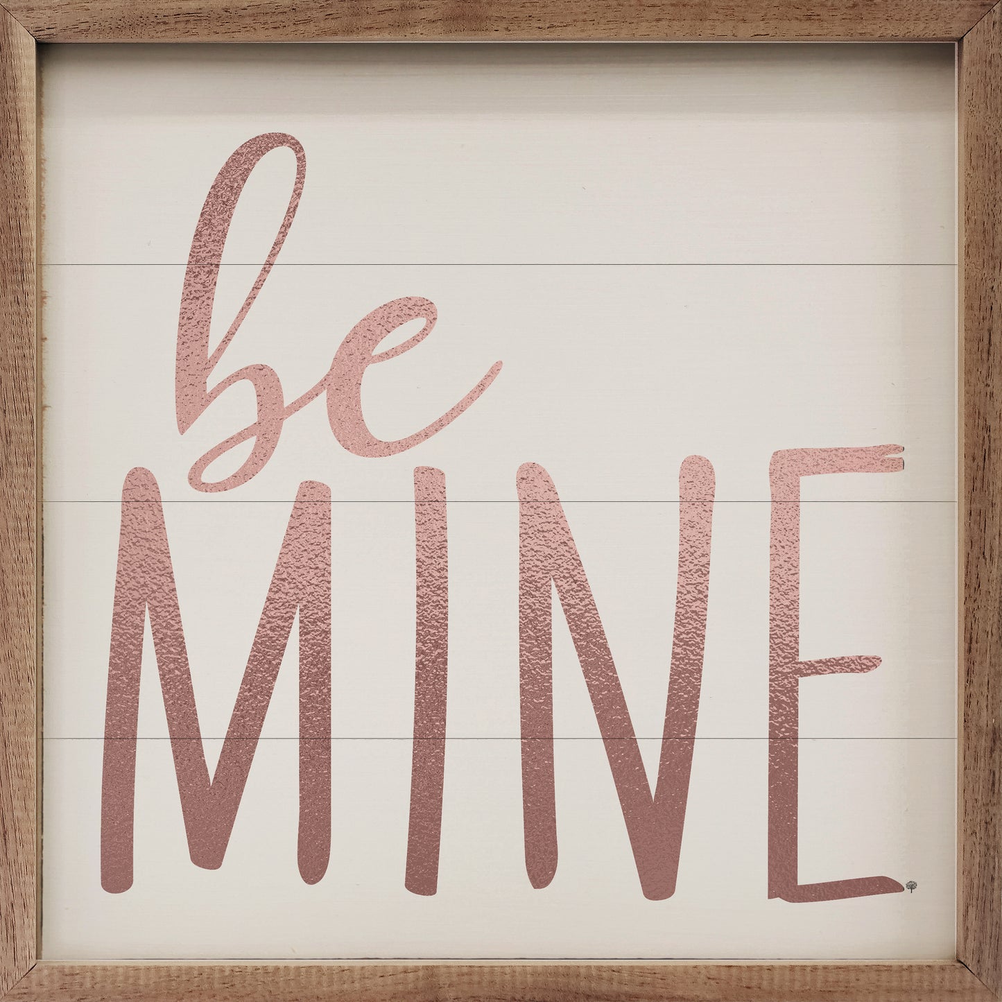 Glitter Pink Be Mine White image 0