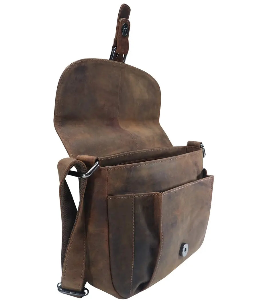 Lea Genuine Leather Crossbody Bag image 3
