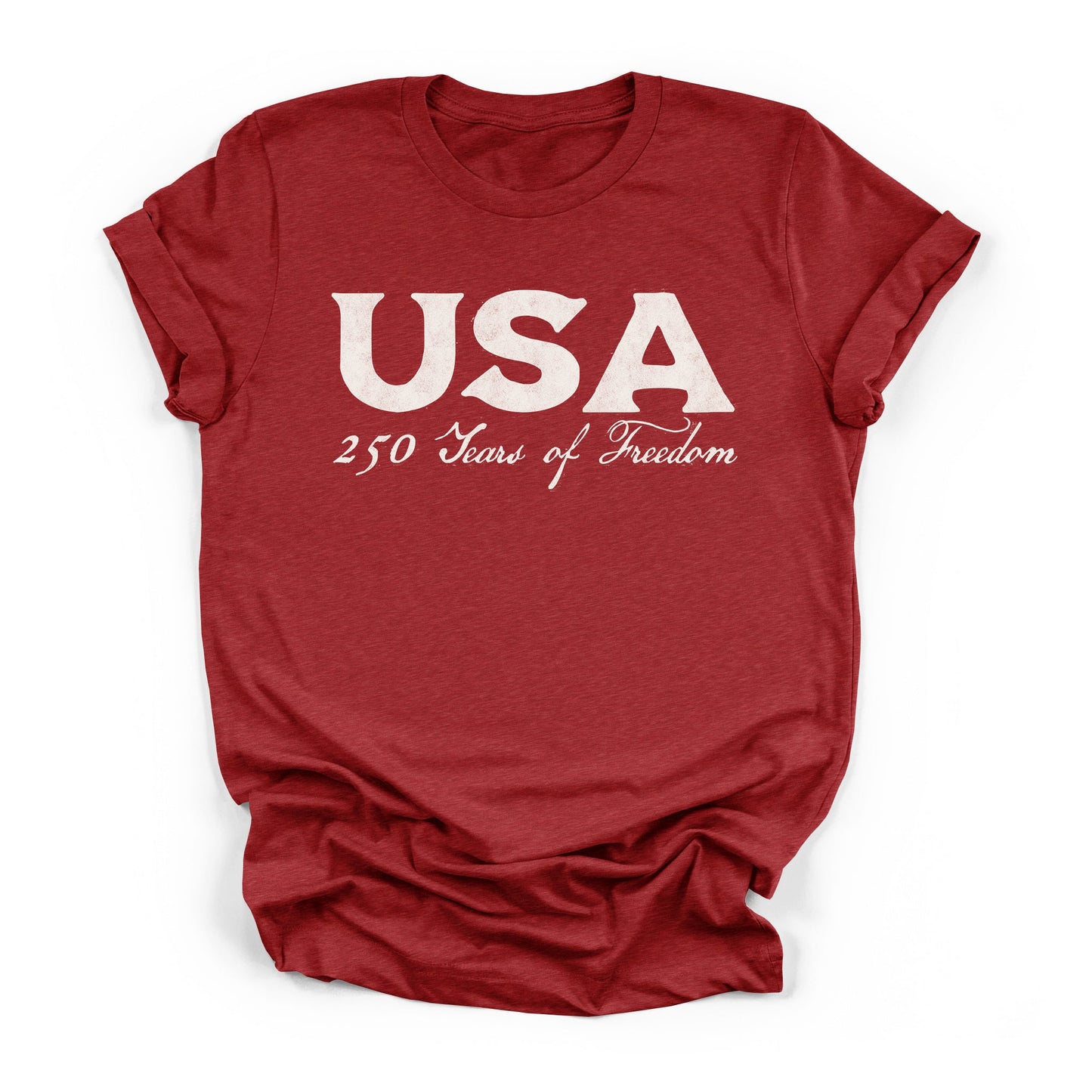 USA 250 Years Of Freedom Tee