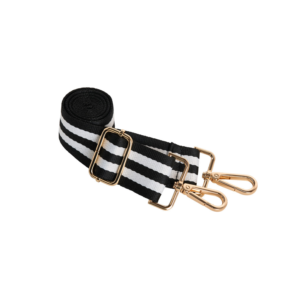 HydroBag HANDLE® -White Ripstop with Black and White Striped Strap