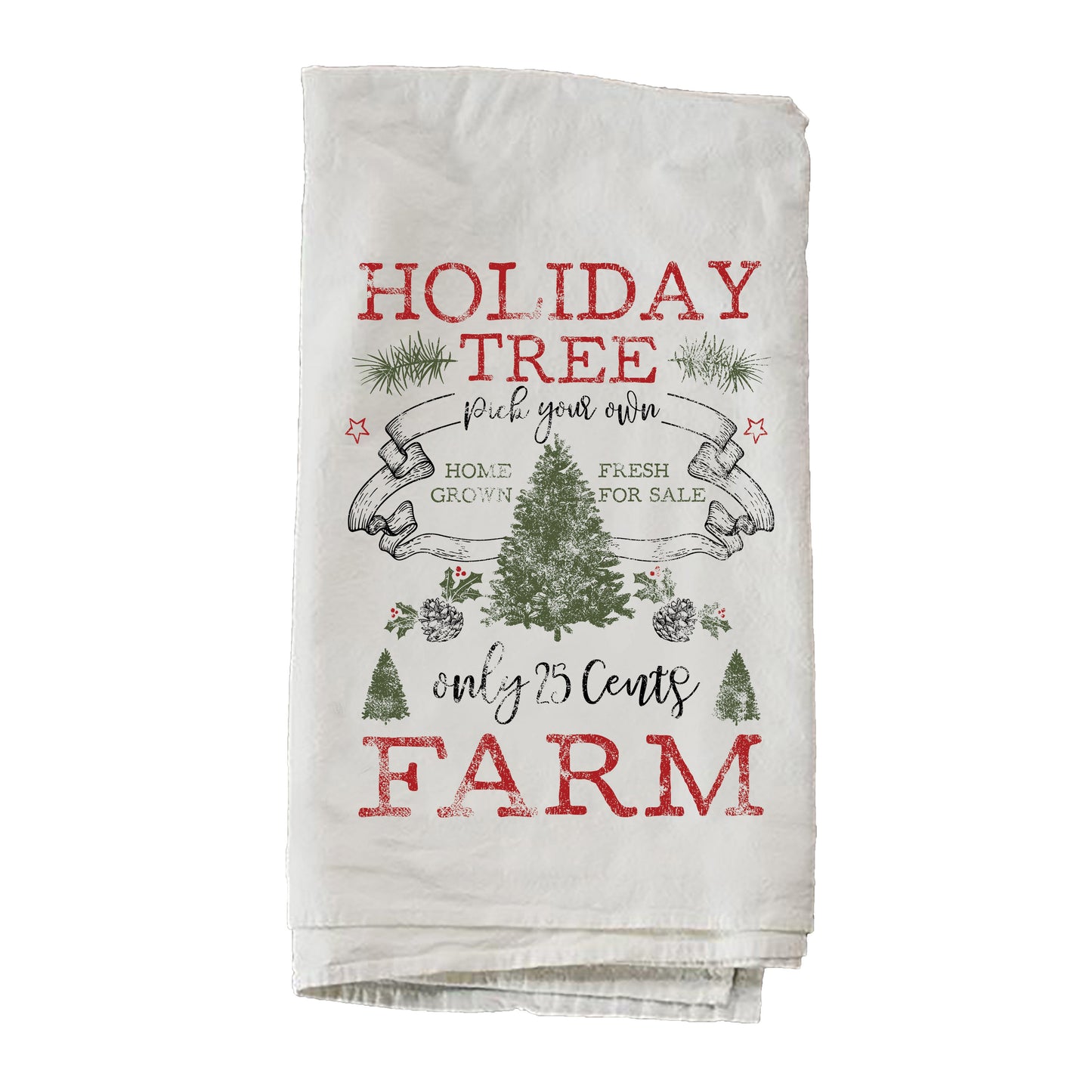 Holiday Tree Farm Towel