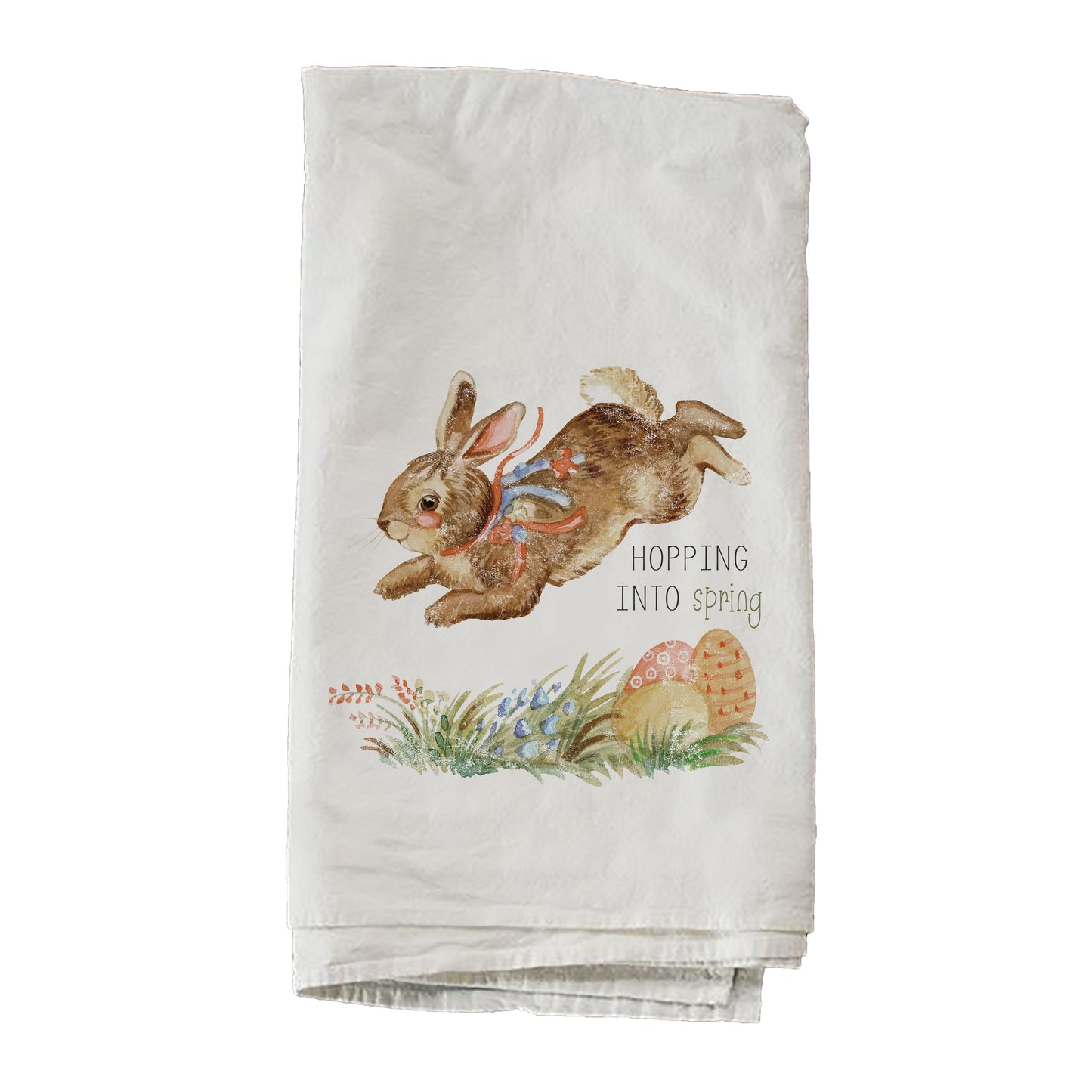 Hopping Into Spring Towel