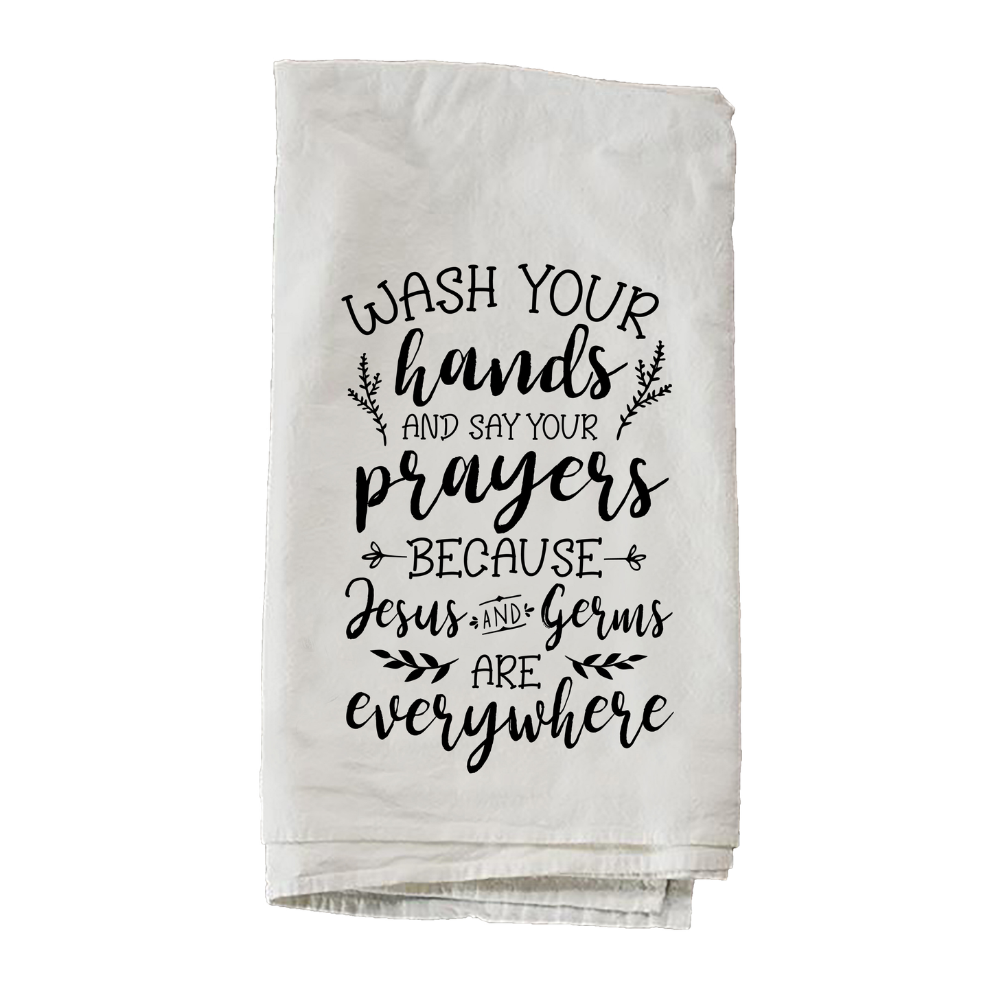 Jesus And Germs Towel