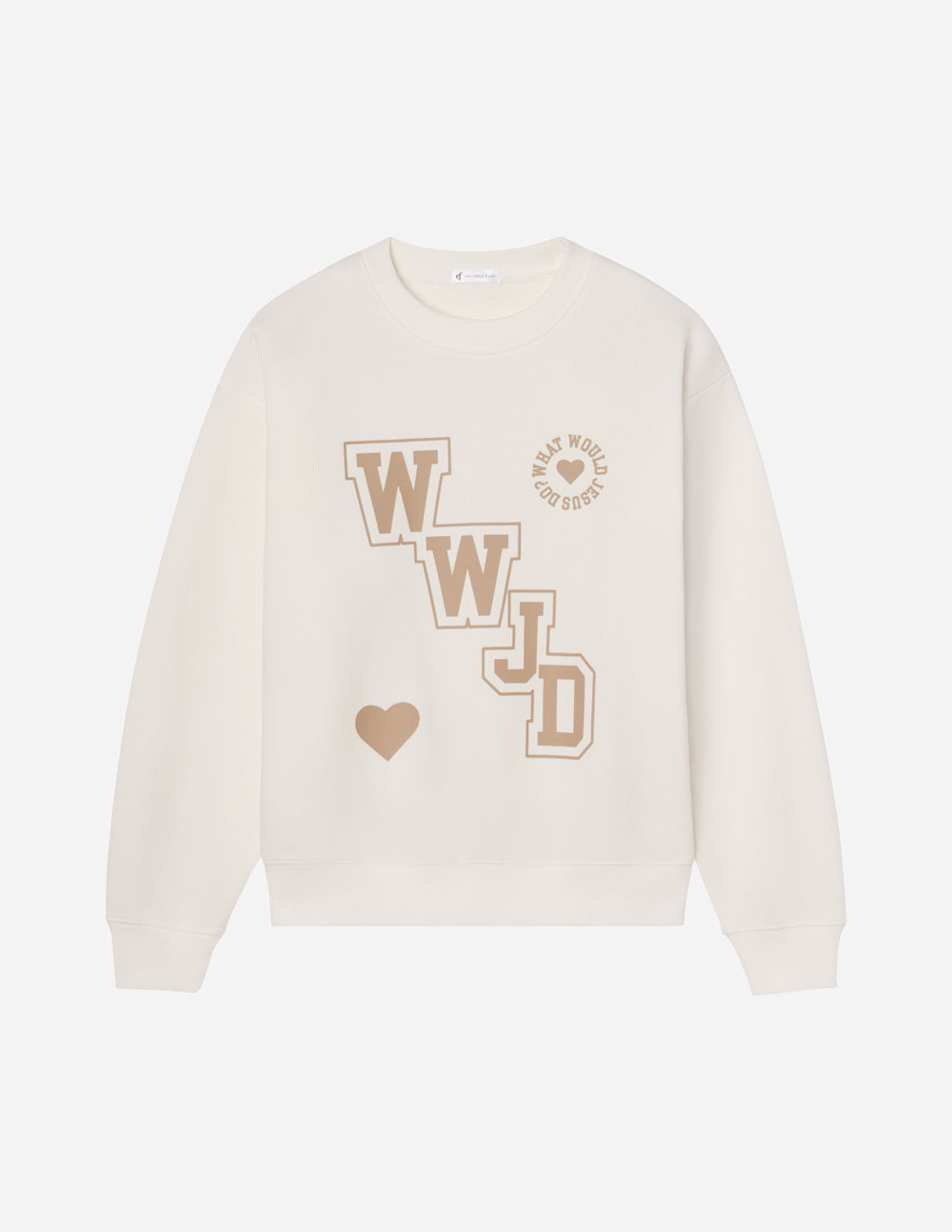WWJD Varsity Unisex Crewneck