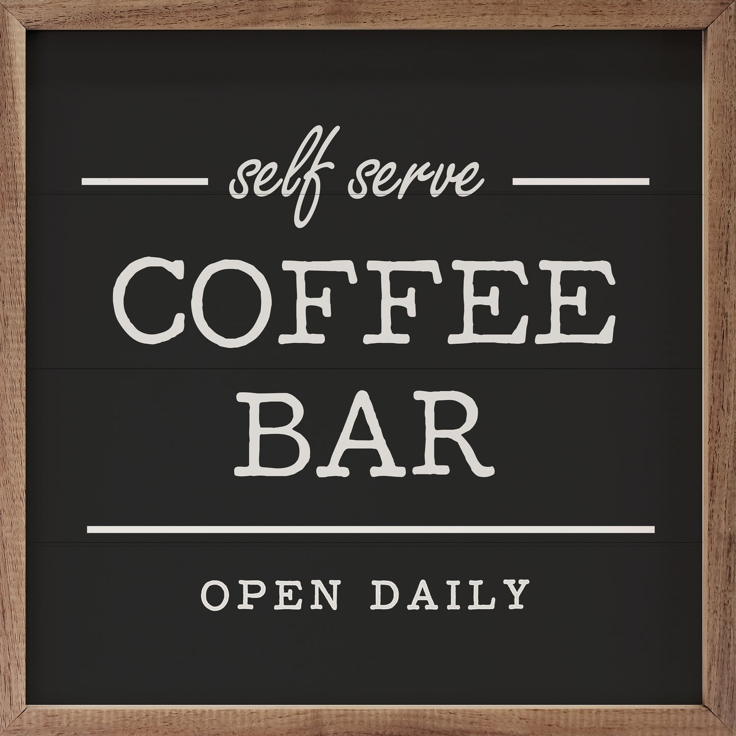 Self Serve Coffee Bar Black image 0