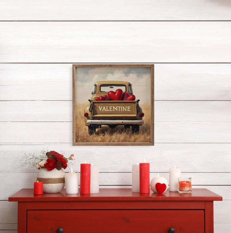 Gold Valentine's Day Truck image 1