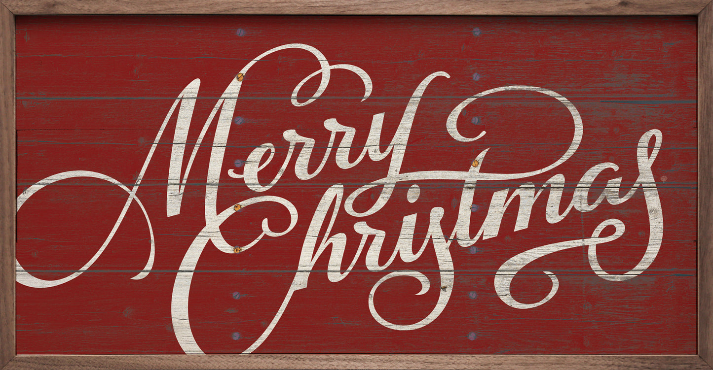 Merry Christmas Curly Red image 1