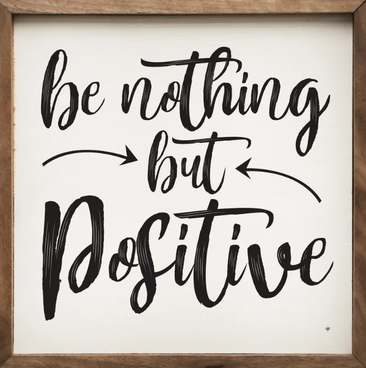 Be Nothing But Positive Arrows White image 0