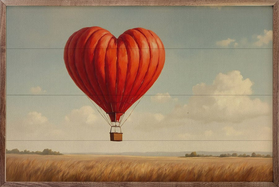 Heart Hot Air Balloon image 1