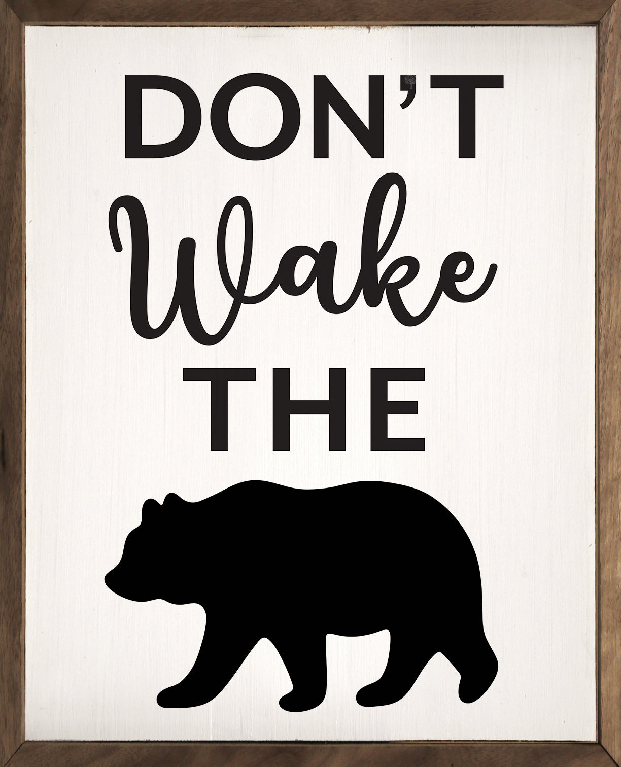 Don't Wake The Bear White image 0