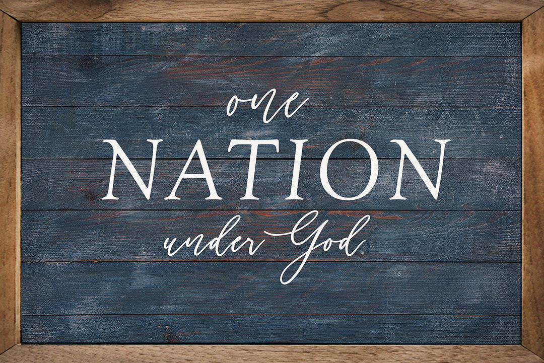 One Nation Under God Blue image 2