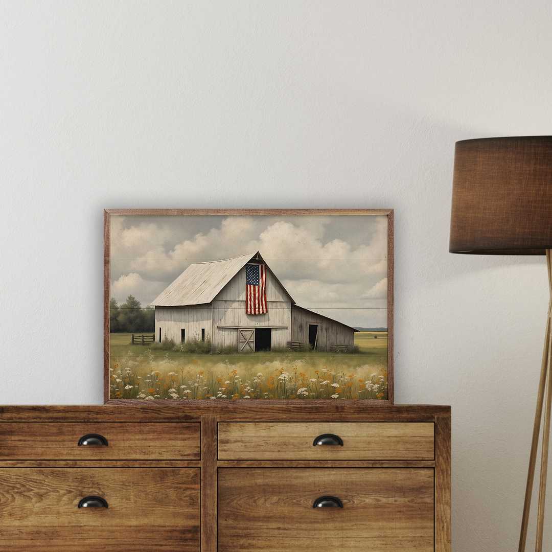 American Heritage White Barn image 2