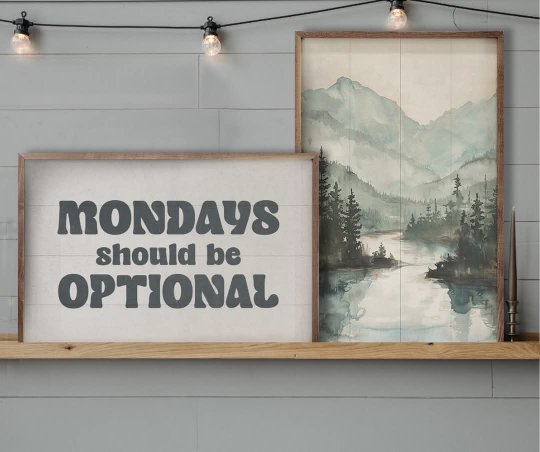 Mondays Should Be Optional White image 1