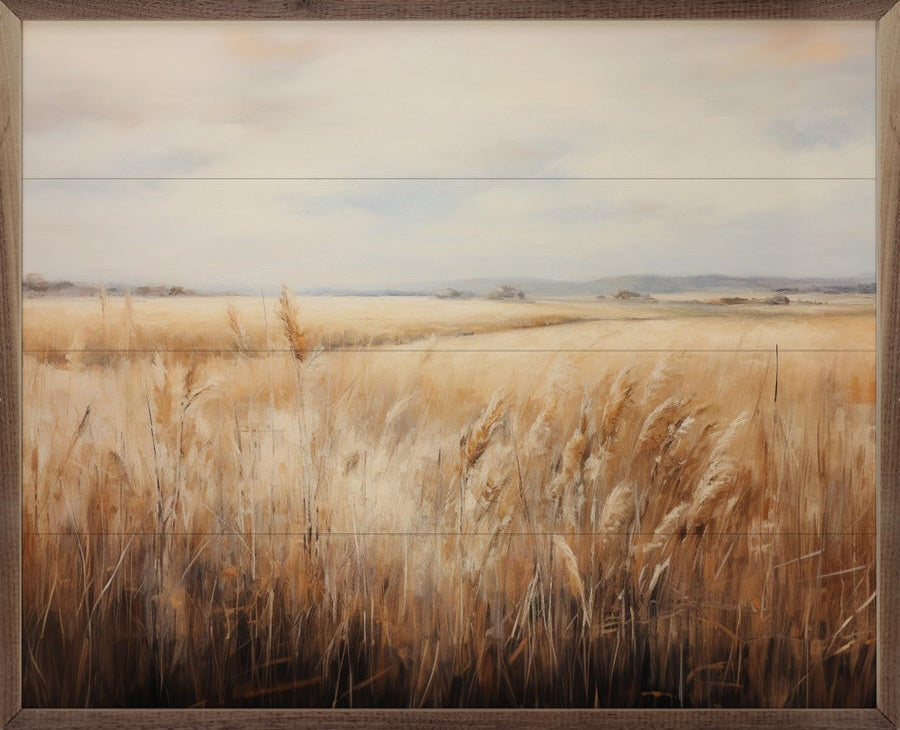 Vast Wheat Field 1 By Petals Prints Design image 1