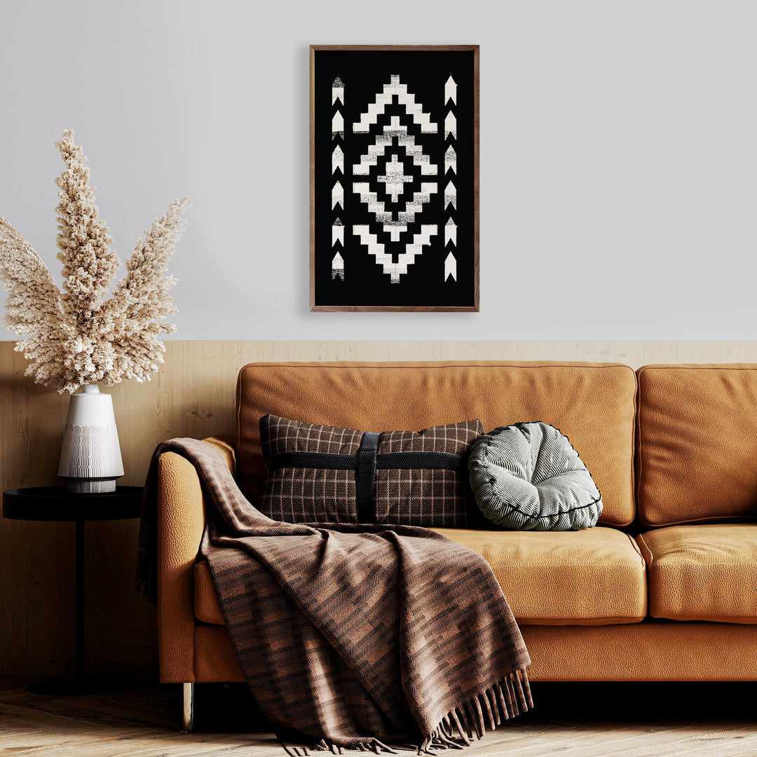 Pattern Aztec Black image 0