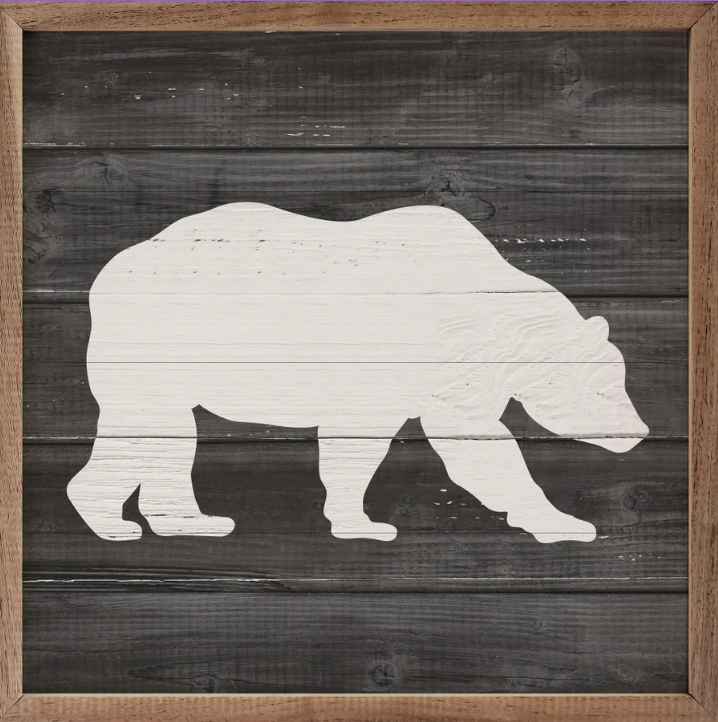 Woodland Bear Black image 0