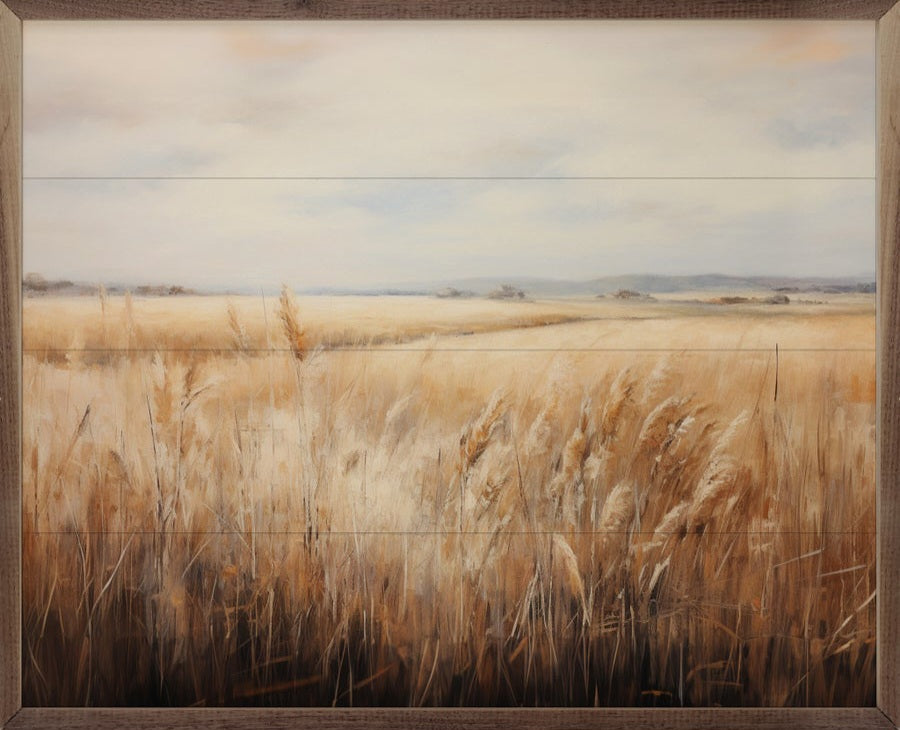 Vast Wheat Field 1 By Petals Prints Design image 0