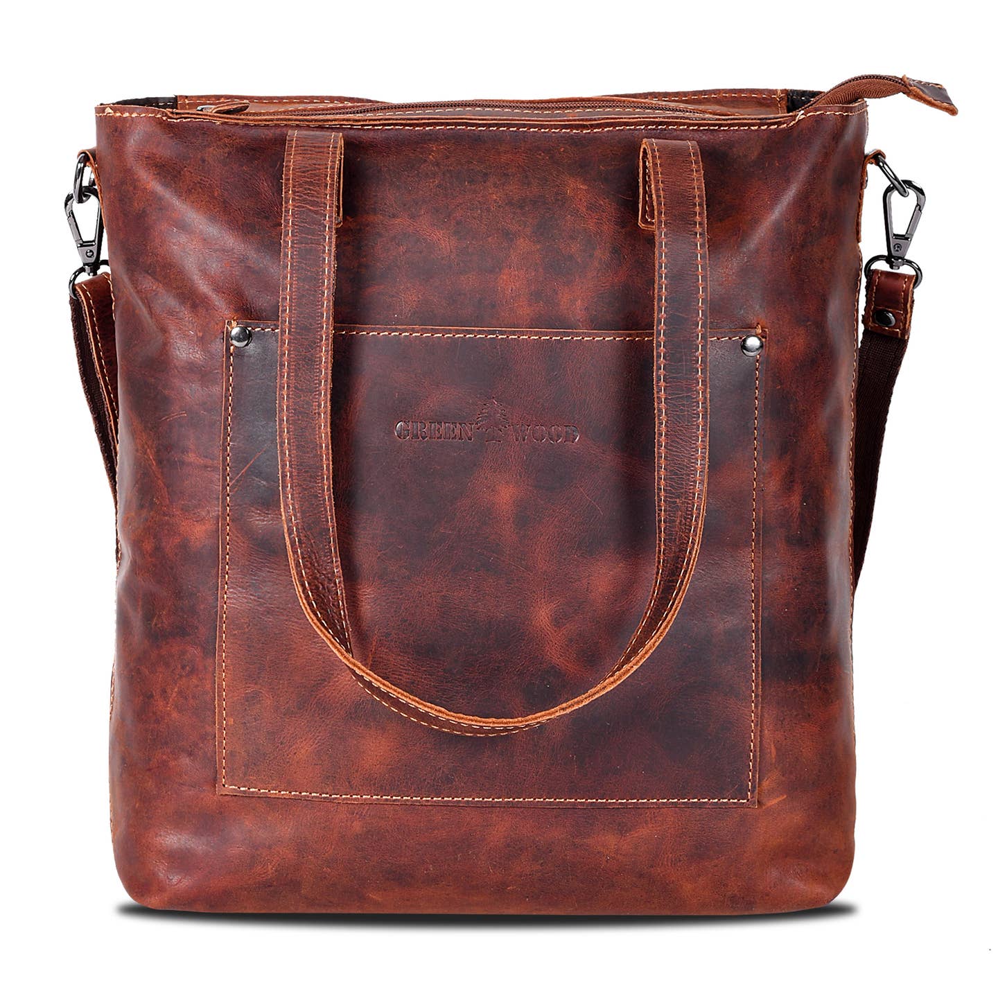 Bunbury Genuine Leather Tote Bag image 3