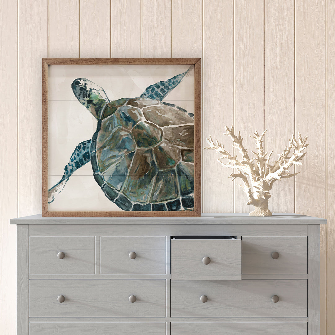 Neutral Turtle II By Carol Robinson image 0