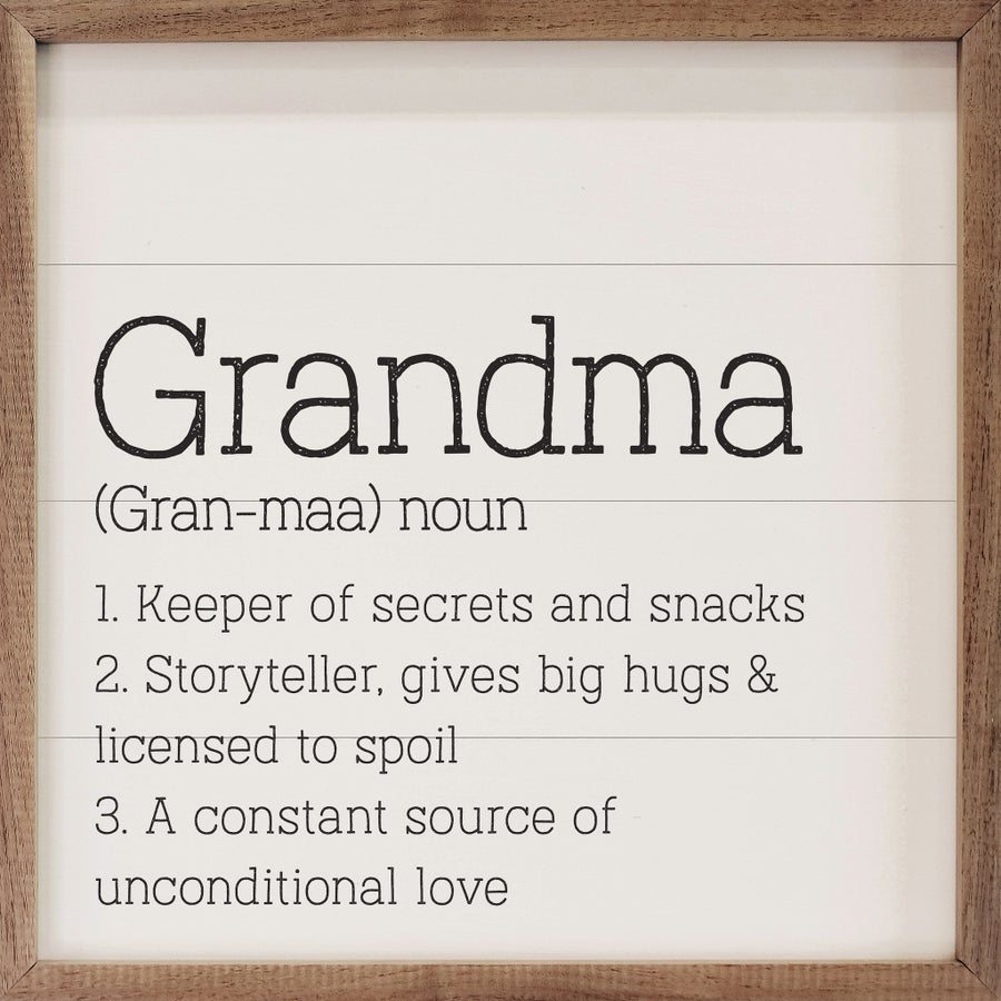 Grandma Definition White image 0