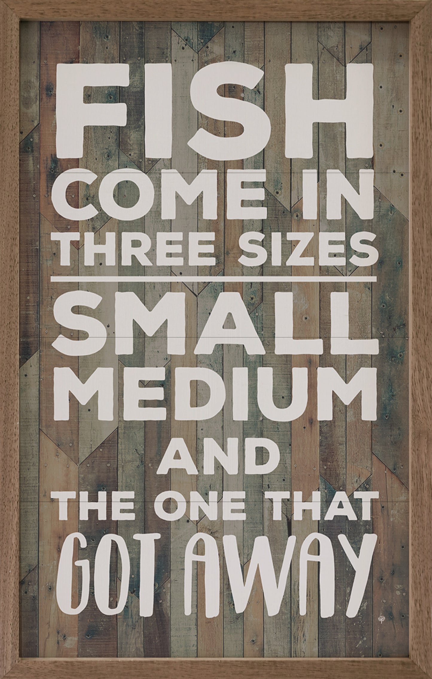 Fish Only Come in Three Sizes image 0