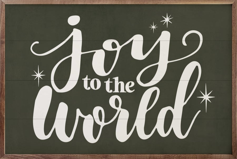 Joy To The World Stars Green image 0