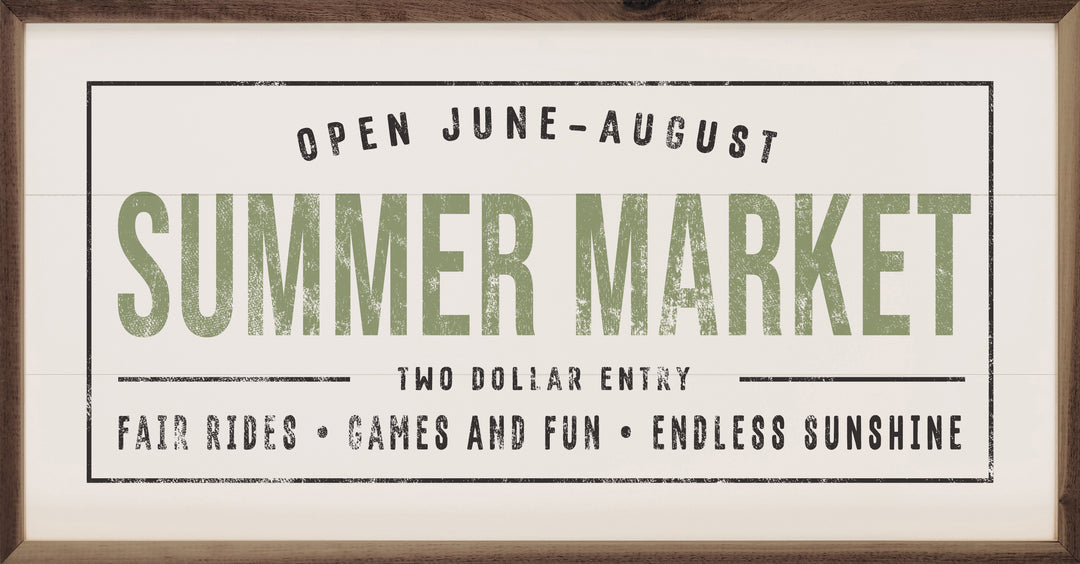 Summer Market Two Dollar Entry White image 0