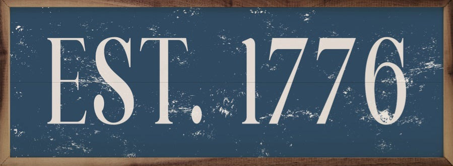 Est. 1776 Blue image 1