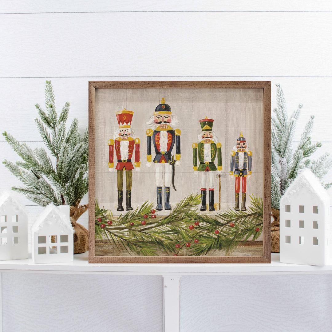 Nutcrackers On A Mantel By Silvia Vassileva image 1