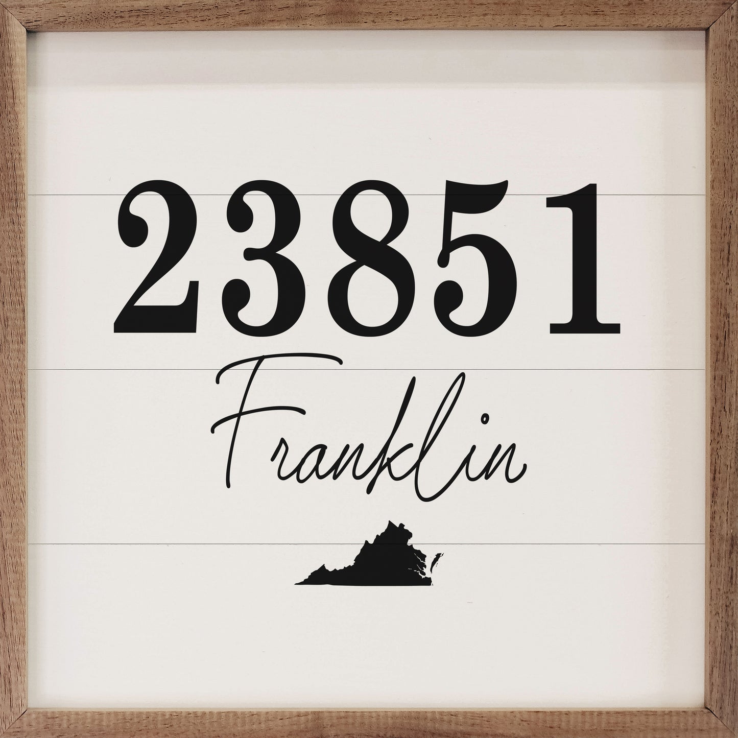 State Personalized Zip City image 0