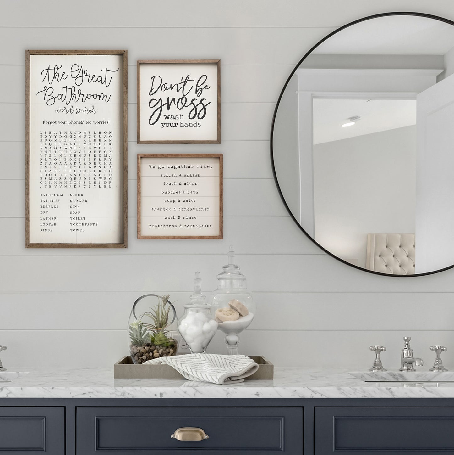 The Great Bathroom Word Search White image 1