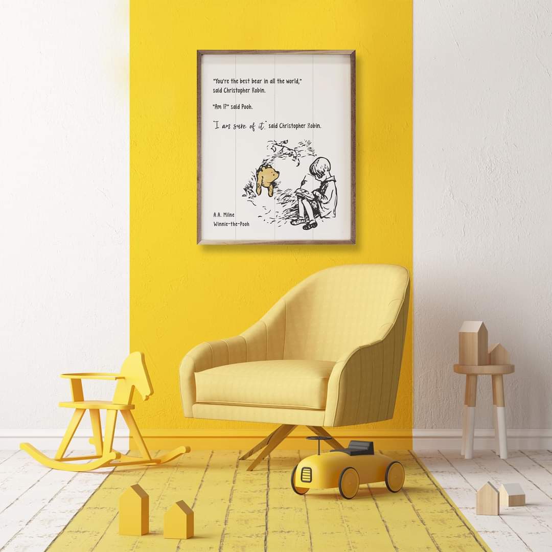 I Am Sure Quote By A A Milne Winnie-The-Pooh image 1