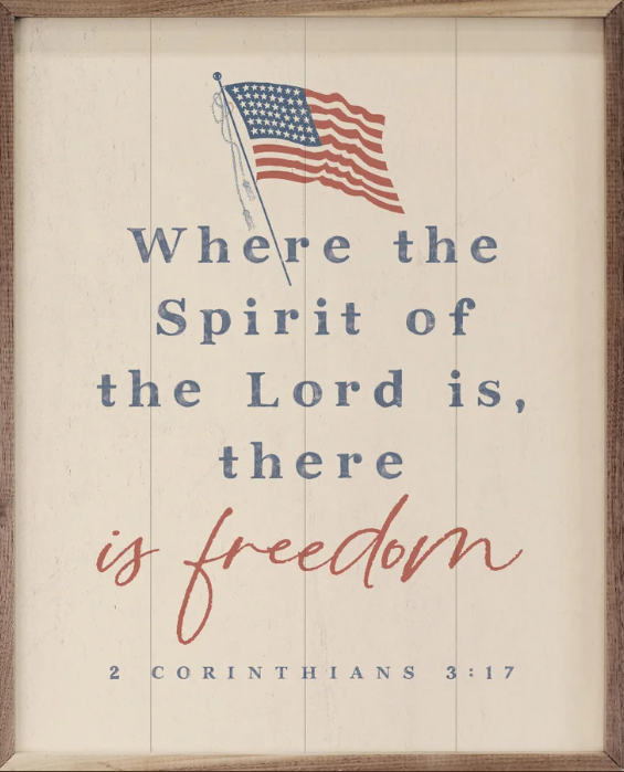 There Is Freedom 2 Corinthians 3:17 White image 1