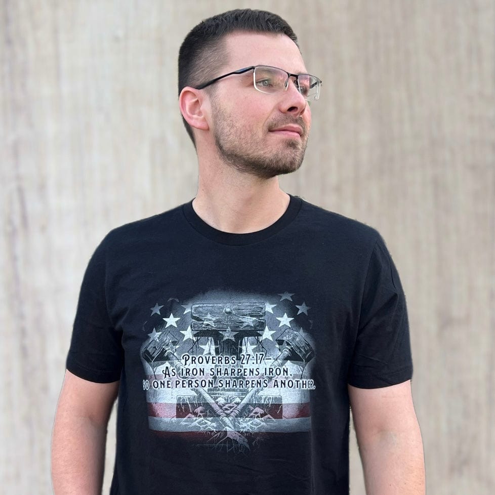 Iron Sharpens Iron Men's Multicolor Unisex Shirt