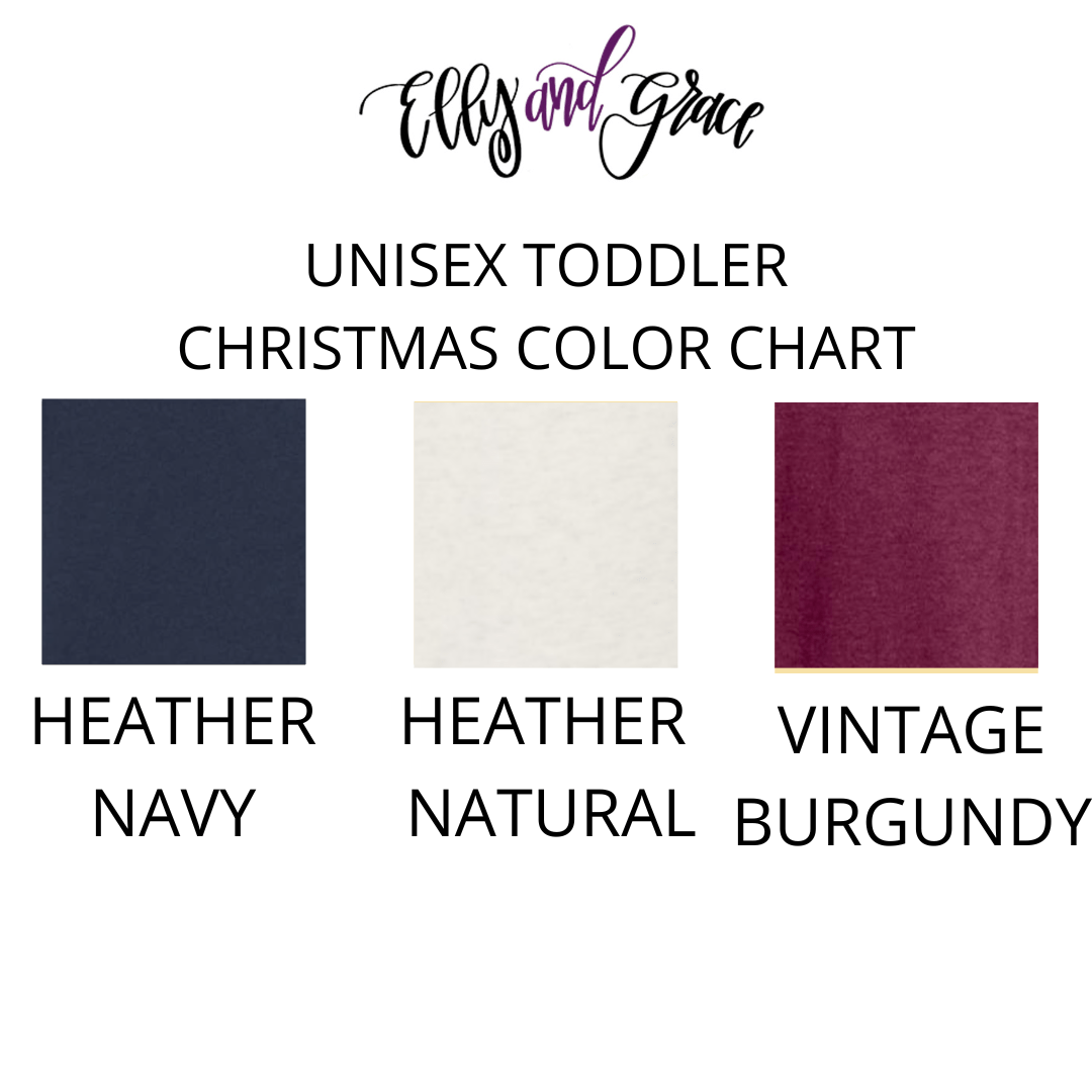 Merry Christmas Unisex Toddler Shirt