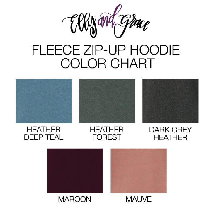 It Is Well with My Soul Premium Fleece Zip Up Hoodie