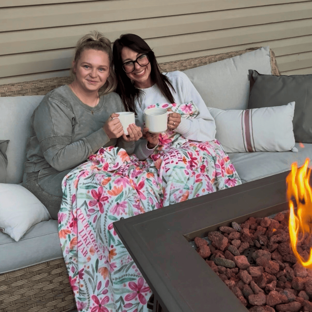*ALMOST PERFECT* Women of the Bible Fleece Blanket