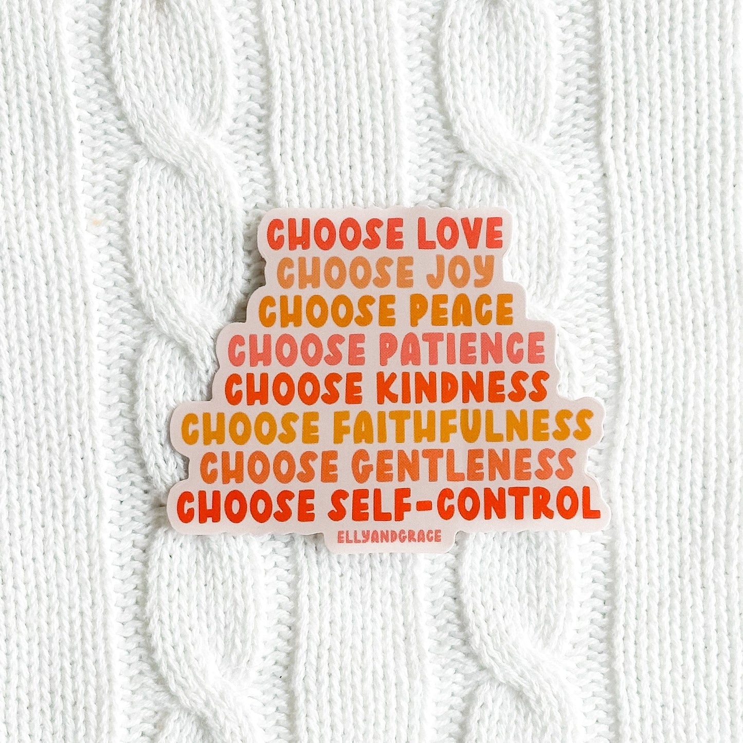 Choose Love Sticker