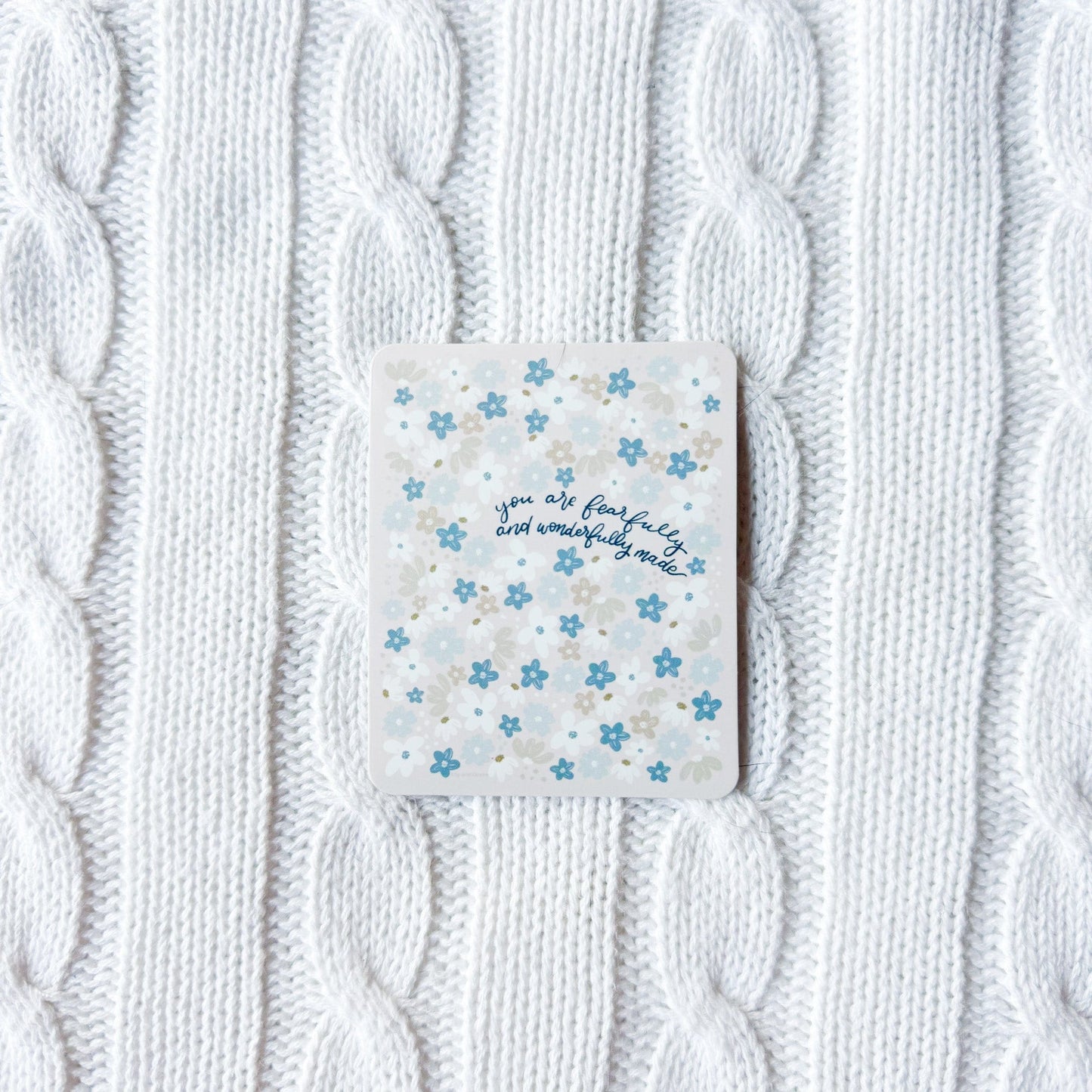 Fearfully & Wonderfully Made Sticker