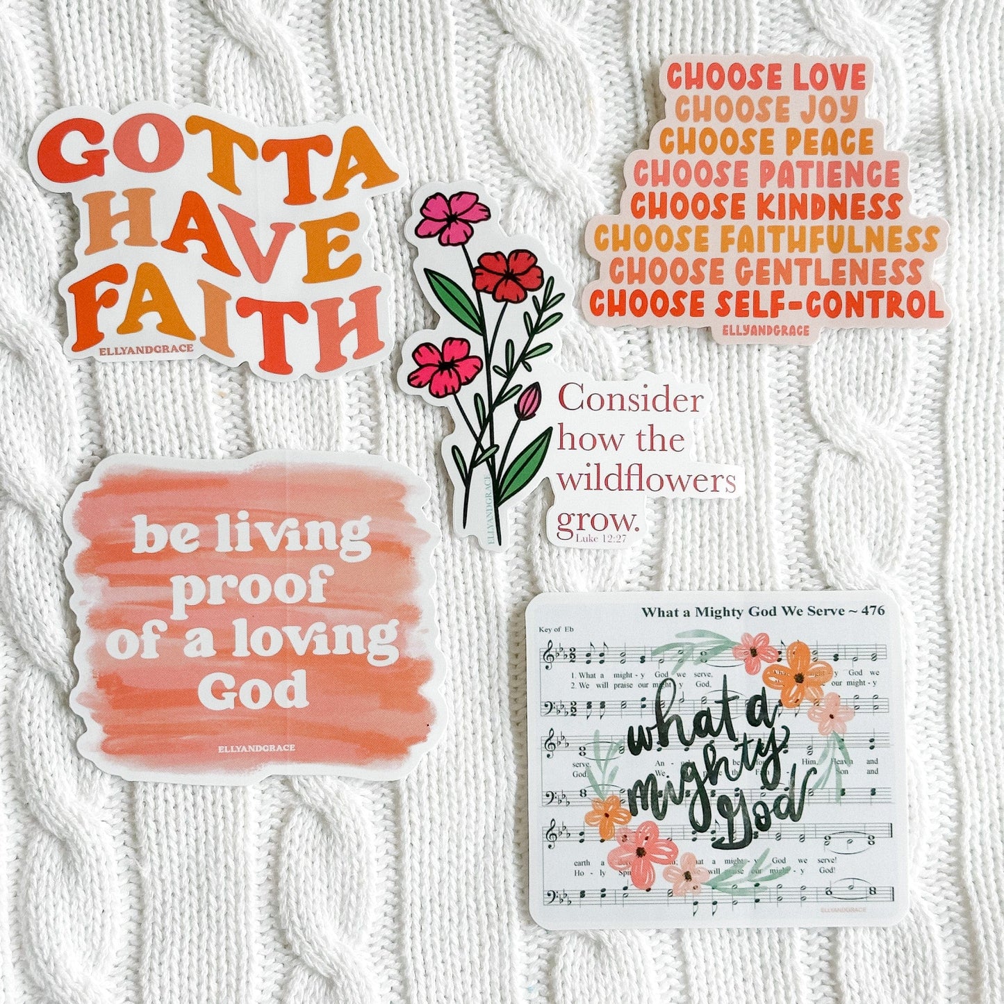 Gotta Have Faith Sticker Pack