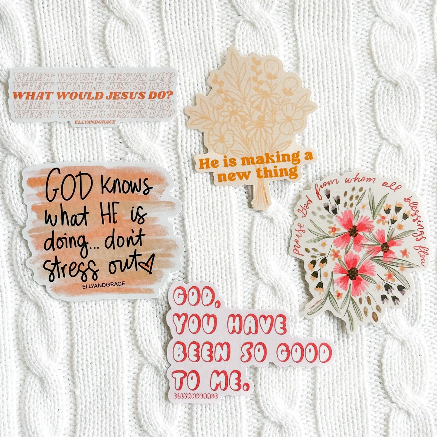 What Would Jesus Do? Sticker Pack