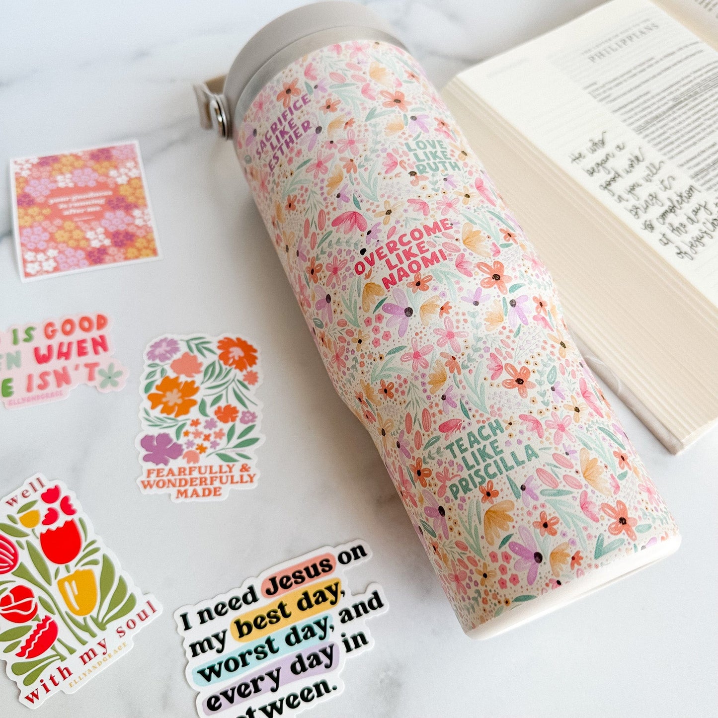 30oz Women Of the Bible Stainless Steel Insulated Tumbler