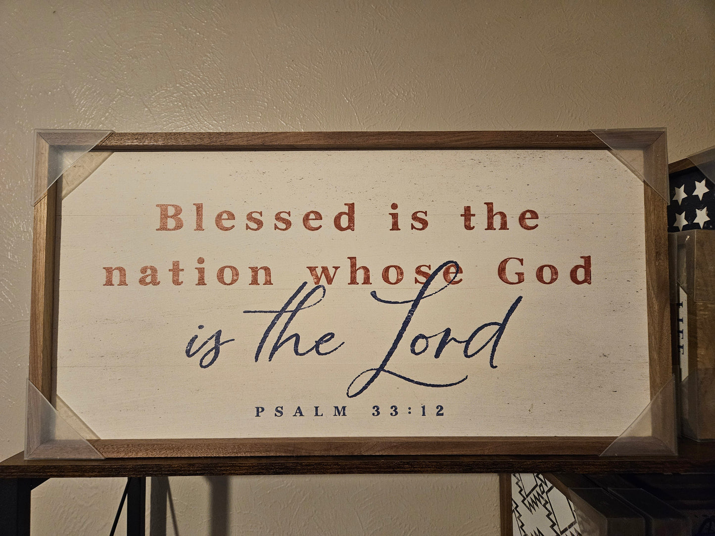 Is the Lord Psalm 33:12 White image 0