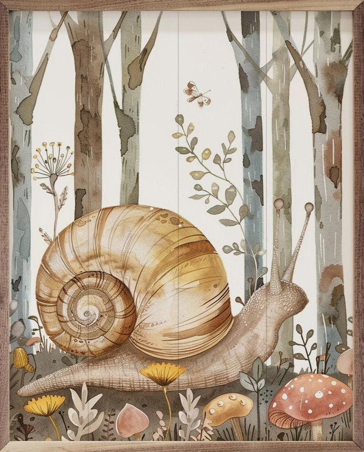 Woodland Animal Snail image 0